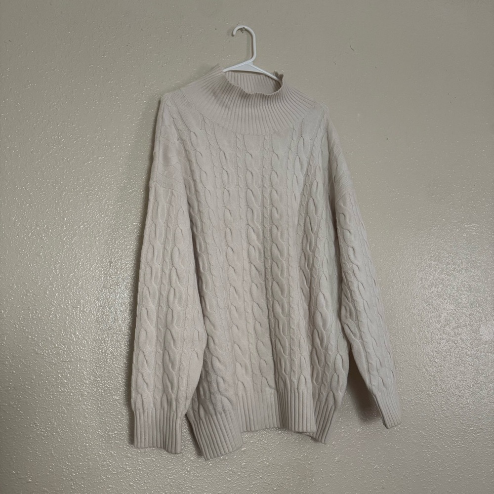 Babaton Stargaze Cable Knit Turtleneck Sweater - Picture 8 of 9